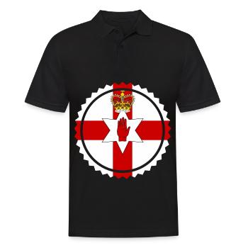 Irlande du Nord - Polo Homme - noir - Devant - Kai (181cm)