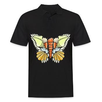 Muschel Muschelsammler - Männer Poloshirt - Schwarz - Vorne - Kai (181cm)