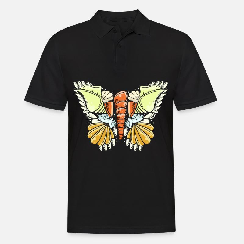 Shell Shell Collector - Men's Polo Shirt - black
