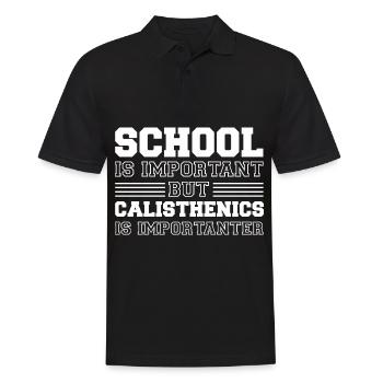 Meditation, Zen Yoga und Pilates - Männer Poloshirt - Schwarz - Vorne - Kai (181cm)