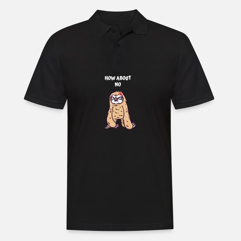 Que diriez-vous de No Funny Sarcastic Humor Sarka - Polo Homme - noir