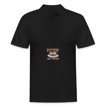 Keramik Töpfer Töpferei - Männer Poloshirt - Schwarz - Vorne - Kai (181cm)