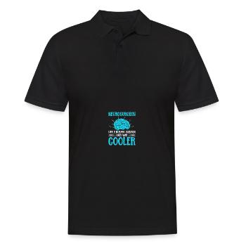 Neurologe Neurochirurgie Neurochirurg - Männer Poloshirt - Schwarz - Vorne - Kai (181cm)