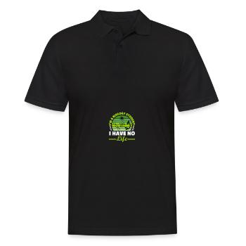 Science de l’ADN Biologiste Biologie - Polo Homme - noir - Devant - Kai (181cm)