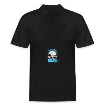 Neurosurgeon Neuroscience Neurology Neurol - Men's Polo Shirt - black - Front - Kai (181cm)