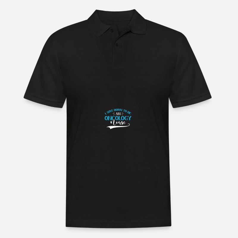 Onkologe Onkologieschwester - Männer Poloshirt - Schwarz