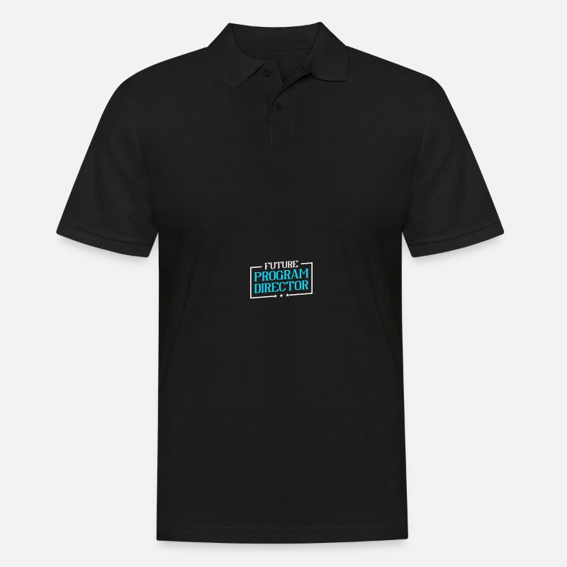 Programmdirektor - Männer Poloshirt - Schwarz