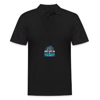 Computer Network Technology Network Engineer - Men's Polo Shirt - black - Front - Kai (181cm)