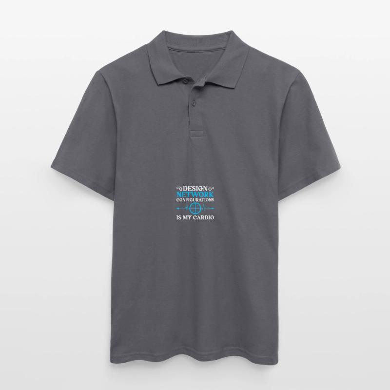 Computer Network Technology Network Engineer Men's Polo Shirt