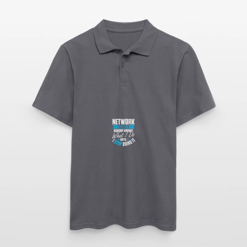 Computer Network Technology Network Engineer Men's Polo Shirt