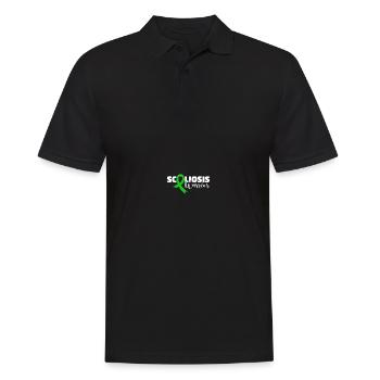 Récupération après une chirurgie du dos Scoliose-Bewus - Polo Homme - noir - Devant - Kai (181cm)