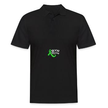 Récupération après une chirurgie du dos Scoliose-Bewus - Polo Homme - noir - Devant - Kai (181cm)