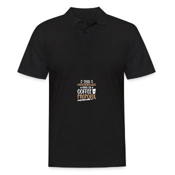 Anesthésiste Anesthésiologie - Polo Homme - noir - Devant - Kai (181cm)