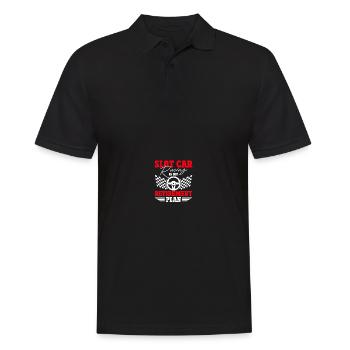 RC Car Track Slot Car Racing RC Racing - Männer Poloshirt - Schwarz - Vorne - Kai (181cm)