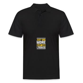 RC Car Track Slot Car Racing RC Racing - Männer Poloshirt - Schwarz - Vorne - Kai (181cm)