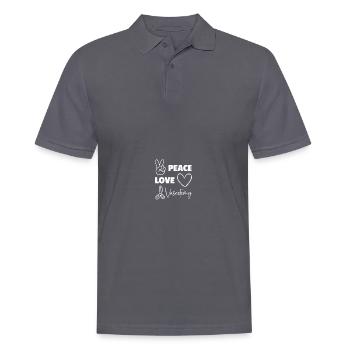 Urologist after vasectomy - Men's Polo Shirt - charcoal grey - Front - Nico (186cm)