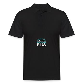 Assistant Trainer - Men's Polo Shirt - black - Front - Kai (181cm)