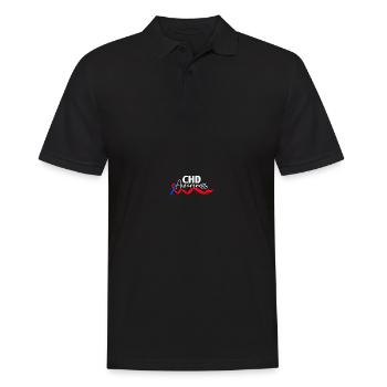 Congenital heart defect CHD consciousness - Men's Polo Shirt - black - Front - Kai (181cm)