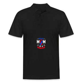 Congenital heart defect CHD consciousness - Men's Polo Shirt - black - Front - Kai (181cm)