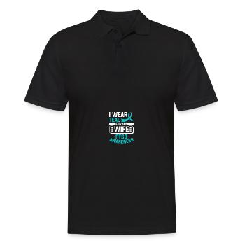 PTSD Awareness - Men's Polo Shirt - black - Front - Kai (181cm)