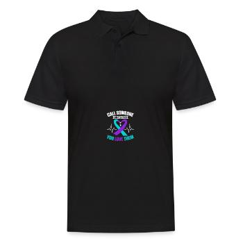 Sunflower Suicide Prevention Suicide Education - Polo Homme - noir - Devant - Kai (181cm)
