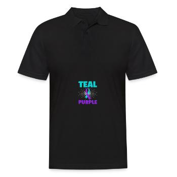 Sunflower Suicide Prevention Suicide Education - Polo Homme - noir - Devant - Kai (181cm)