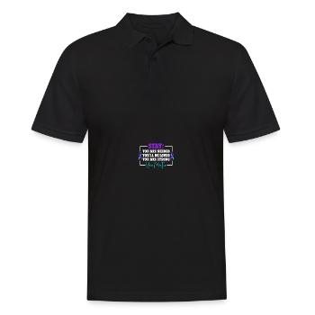 Sunflower Prévention du suicide Éducation sur le suicide - Polo Homme - noir - Devant - Kai (181cm)