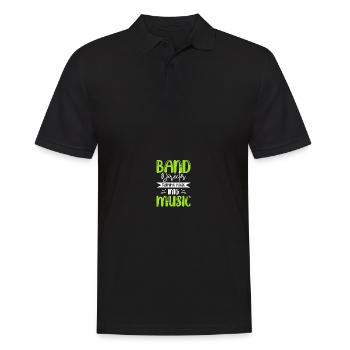 Chapel teacher Kapellmeister - Men's Polo Shirt - black - Front - Kai (181cm)