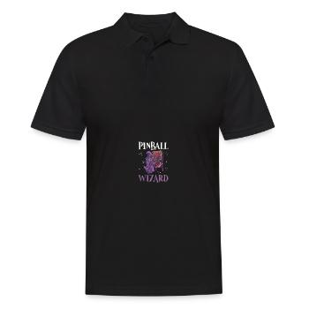 Joueur de flipper Flipper - Polo Homme - noir - Devant - Kai (181cm)