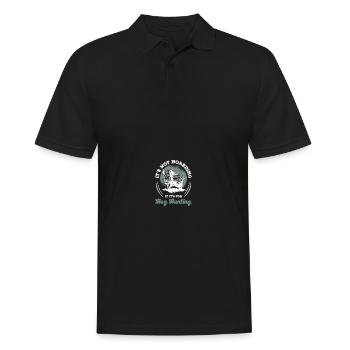 Hog Hunter Schweinejagd - Männer Poloshirt - Schwarz - Vorne - Kai (181cm)