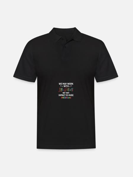 NICU-Schwester - Männer Poloshirt - Schwarz