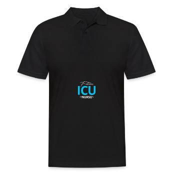 Soins intensifs infirmiers - Polo Homme - noir - Devant - Kai (181cm)