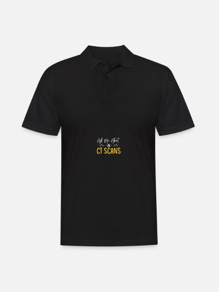 X-ray CT technician - Men's Polo Shirt - black