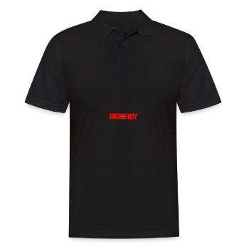 ER Krankenschwester Notfall Krankenschwester - Männer Poloshirt - Schwarz - Vorne - Kai (181cm)