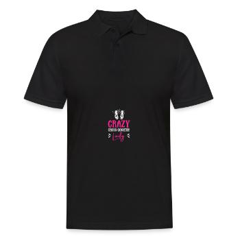 Cross-country skiing Runners Cross-country skiing - Men's Polo Shirt - black - Front - Kai (181cm)