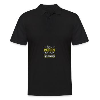 Pfadfinderführer - Männer Poloshirt - Schwarz - Vorne - Kai (181cm)