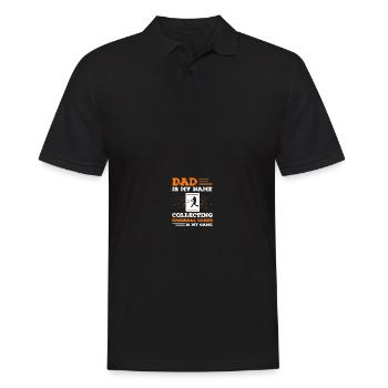 Baseball Card Collector Baseball Card - Polo Homme - noir - Devant - Kai (181cm)