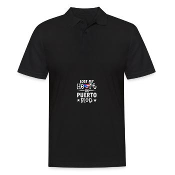 Portoricains Porto Rico - Polo Homme - noir - Devant - Kai (181cm)