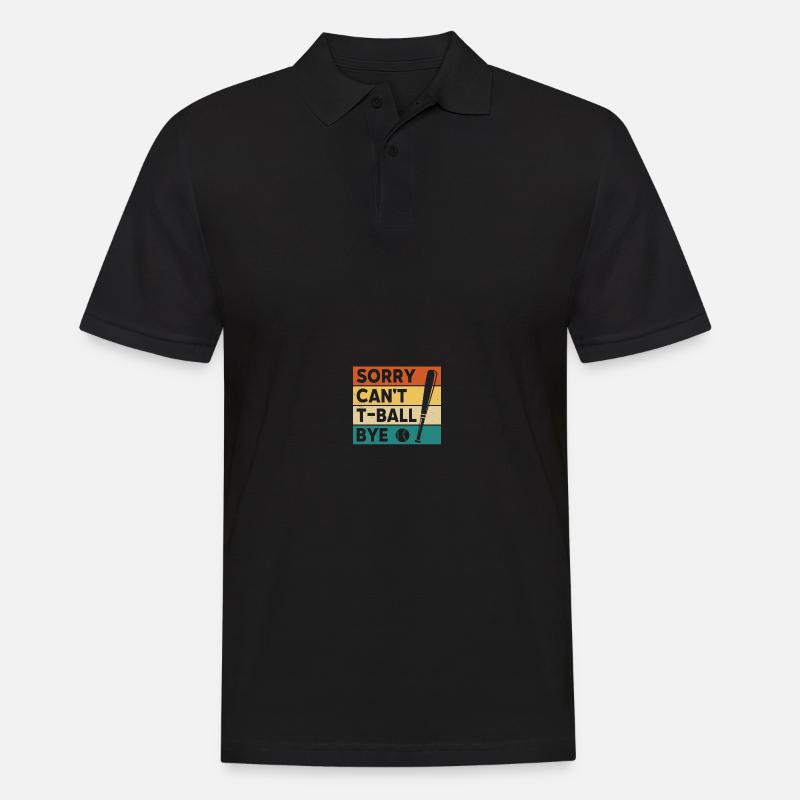 Teeball Tee Ball Tball Maman - Polo Homme - noir
