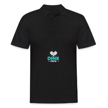 Pickle Ball Pickleball Kitchen - Men's Polo Shirt - black - Front - Kai (181cm)