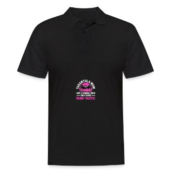 Spider Lovers Tarantula Owners - Men's Polo Shirt - black - Front - Kai (181cm)