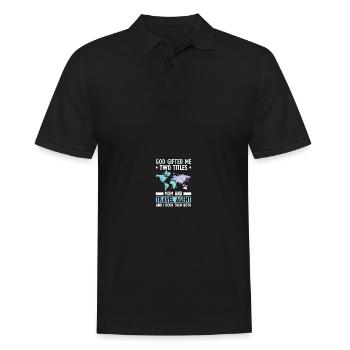 Urlaubsplaner Reisebüro Reisebüro - Männer Poloshirt - Schwarz - Vorne - Kai (181cm)