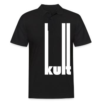 C'est cadeau d'anniversaire culte idée cadeau - Polo Homme - noir - Devant - Kai (181cm)