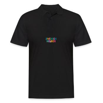 Erzieherinnen mit Herz Kindergärtnerinnen Geschenk - Männer Poloshirt - Schwarz - Vorne - Kai (181cm)