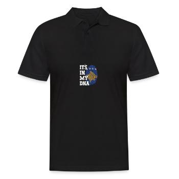 Kosovo Flag Flag Jersey Kosovar Gift - Men's Polo Shirt - black - Front - Kai (181cm)