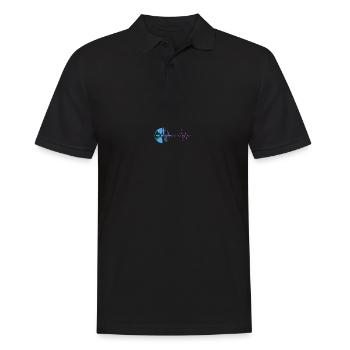 Techno Music DJ Discjokey - Men's Polo Shirt - black - Front - Kai (181cm)