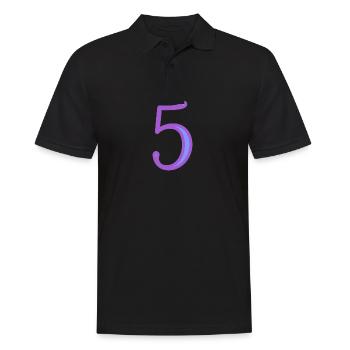 5. CINQ - Polo Homme - noir - Devant - Kai (181cm)