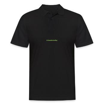 Je fais mon truc - Polo Homme - noir - Devant - Kai (181cm)