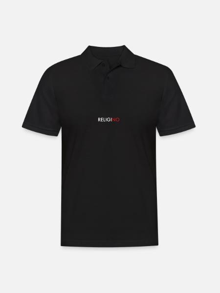 ReligiNO - Men's Polo Shirt - black