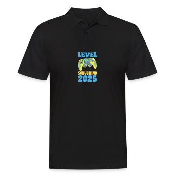 Kita Farewell First Grade School Enrollment 2025 - Men's Polo Shirt - black - Front - Kai (181cm)